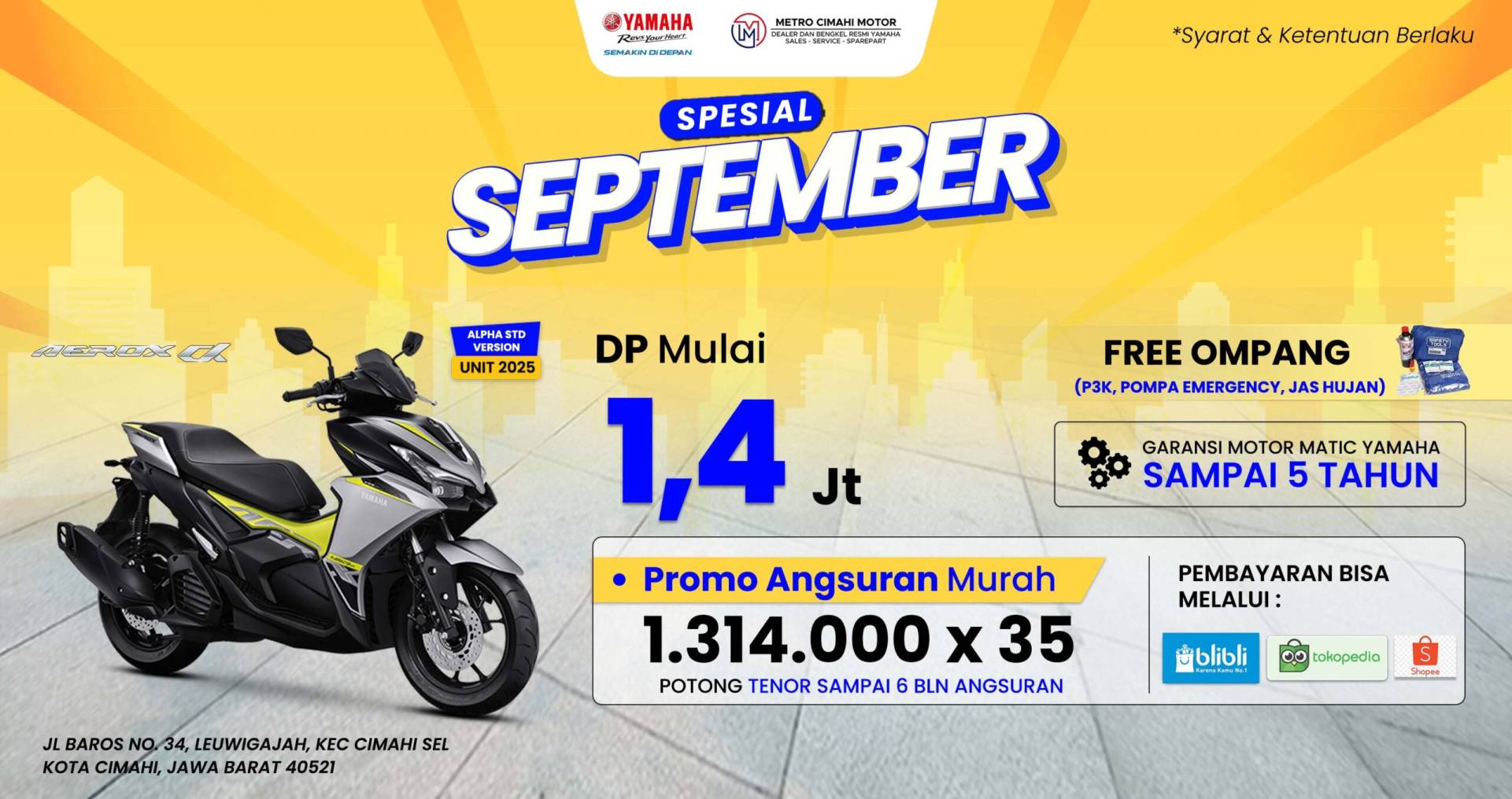 yamaha cianjur