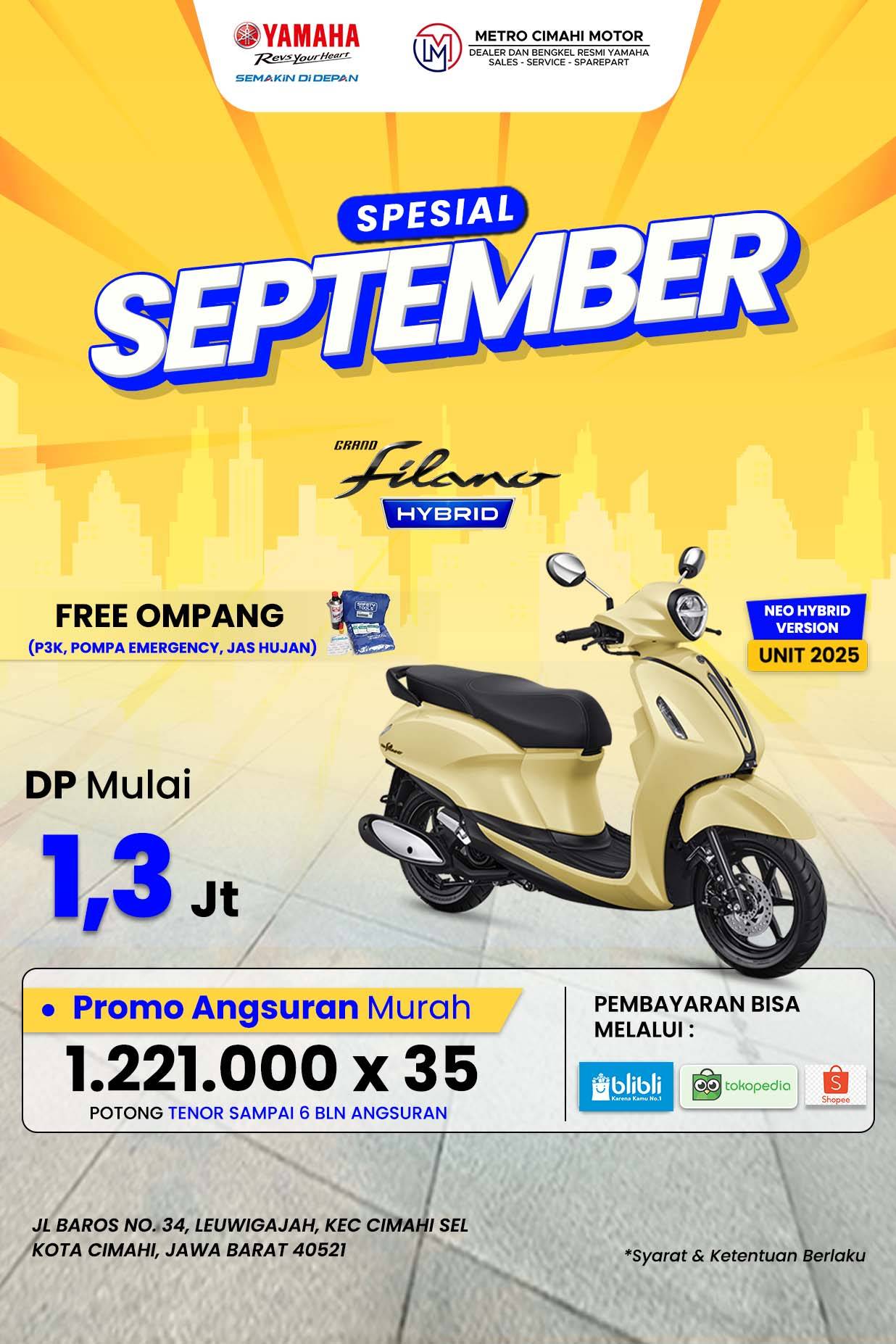 promo yamaha